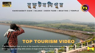 Mukutmanipur Dam  Kangsabati River  Deer Park  A Complete Trip  Bankura  Full HD 1080p [upl. by Thomasina]