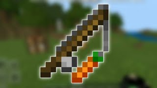 How to use the Carrot On a Stick In Minecraft  ENGLISH [upl. by Nesrac]