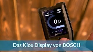 BOSCH KIOX Display Farbdisplay inkl Lichtschalter [upl. by Naellij]