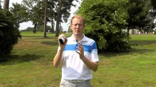 Bushnell Tour V3 golf laser range finder review [upl. by Ahsened]