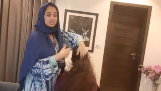 How to Apply Noor Hair oil [upl. by Koetke696]