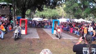 Roscoes Chili Fest Porta Potty Motorcycle Race [upl. by Sheilah]