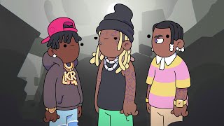 Pharrell Williams Kyle Richh Lil Wayne amp Lil Yachty  Can’t Hold Me Down Official Music Video [upl. by Veator491]