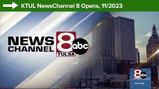 KTUL NewsChannel 8 Opens 112023 [upl. by Einafit]