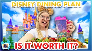 Is The Disney Dining Plan Worth It NOW [upl. by Acinorahs]