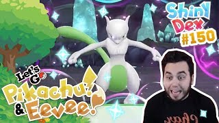 FINALLY INSANE SHINY MEWTWO in POKEMON LETS GO PIKACHU and EEVEE [upl. by Assyli]