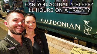 Experience the Ultimate Overnight Journey Caledonian Sleeper Train Review  London to Scotland [upl. by Adoree]