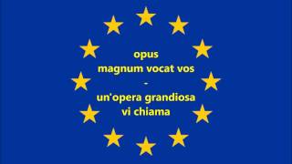 Inno europeo traduzione  Anthem of Europe [upl. by Reggis423]