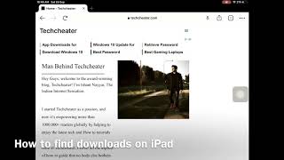 How to find downloads on iPad [upl. by Tigges281]