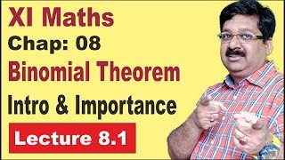 Binomial Theorem Introduction amp Importance Hindi Chapter 8 class 11 Maths arvind academy 81 [upl. by Krakow315]