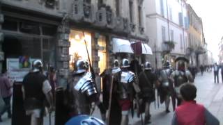 Prima Legio Italica sfila a Reggio Emilia video 1 [upl. by Emalee]