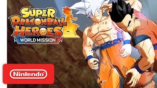 Super Dragon Ball Heroes World Mission  Battle Gameplay Trailer  Nintendo Switch [upl. by Ocisnarf]