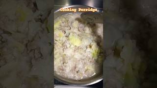 Cooking Porridge youtubeshorts cooking porridge [upl. by Yllut]