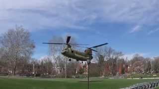 Chinook Landing at Millersville University 2015 [upl. by Emirac]