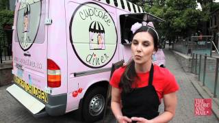 Cupcake truck serves Hamiltonians curbside [upl. by Georgette]