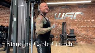 How to do the Standing Cable Crunch [upl. by Aretina]