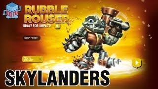 Skylanders Swap Force Rubble Rouser Combinations [upl. by Bacchus]