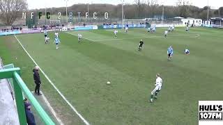 North Ferriby FC v Barton Town  Match Highlights [upl. by Supat72]