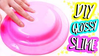 How To Make The Best Glossy Slime SUPER Clicky Slime Recipe [upl. by Egiaf227]