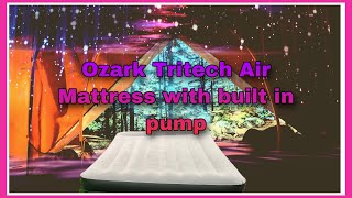 Ozark Tritech Air mattress setup and review [upl. by Agni]