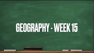 CC Cycle 1 Geography Week 15 [upl. by Rudwik676]