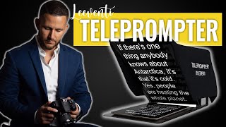 Leeventi Teleprompter 50 Demonstration and Overview [upl. by Jenkins]