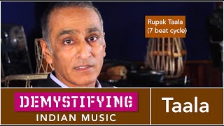 WHAT IS A TAAL TALA Demystifying Indian Music 5 [upl. by Heyde]