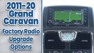 20112020 Dodge Grand Caravan  Factory Radio Upgrade Options  Easy Plug amp Play Install [upl. by Nnyleitak951]