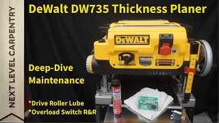 DW735 Planer DeepDive Maintenance [upl. by Seiber]