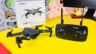 Drone Review Eachine E58 Wifi Camera Drone Unboxing Review UrduHindi [upl. by Keithley]