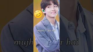 Funny flirty line by cute V 😍funny flirting kimtaehyung [upl. by Eceerahs]