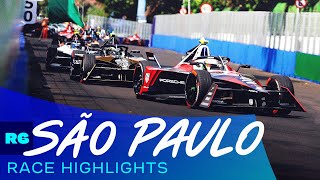 Top three separated by just HALF A SECOND  Julius Baer São Paulo EPrix  Race Highlights [upl. by Muhammad]