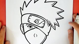 COMMENT DESSINER KAKASHI [upl. by Lyrehs]