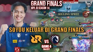 SOYOU TERLEPAS DI GRAND FINALS❗❗  RRQ VS TLID  GAME 4  MPL ID S14  GRAND FINALS HARI 5 [upl. by Deacon]