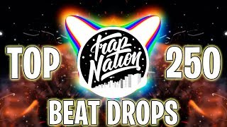 TOP 250 BEST BEAT DROP SONGS OF ALL TIME  1 Hour Version [upl. by Suzann]