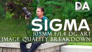 Sigma 105mm F14 ART Image Quality Breakdown  4K [upl. by Kennard428]