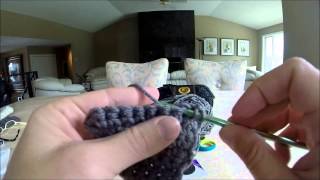 How to Crochet Headbands with Button [upl. by Idolah559]