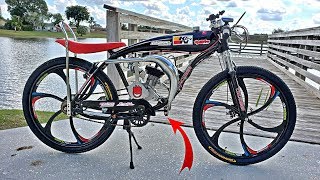 CDHPower 80CC Motorized Bicycle  My 2019 Ultimate Build  Part 2 [upl. by Herring]