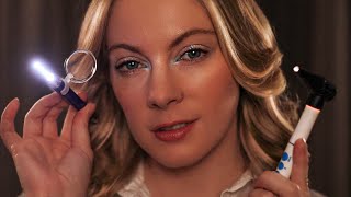 ASMR Ear Exam amp Thorough Ear Cleaning 🎧 Ear to Ear Binaural Low Light [upl. by Katie]