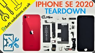 iPhone SE 2020 disassembly teardown [upl. by Asilana]