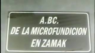 MICROFUNDICION EN ZAMAK [upl. by Nylatsyrc]