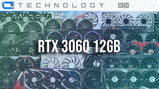 Which RTX 3060 to BUY and AVOID  50 Cards Compared Ft Asus EVGA Gigabyte MSI Palit PNYetc [upl. by Punke]