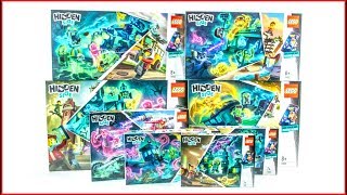 LEGO HIDDEN SIDE Compilation 2019 UNBOXING for Collectors [upl. by Agostino]