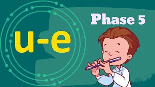 The UE OO Sound  Phase 5  Phonics [upl. by Ordnasil44]