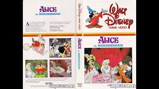 Opening and Closing to Alice in Wonderland 1982 VHS [upl. by Kcirrem343]