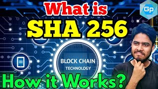 What is SHA 256  How sha256 algorithm works  sha 256 bitcoin  sha 256 blockchain  sha2 in hindi [upl. by Iarahs902]