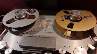 Transferring a 40 Year Old 2quot Tape Reel To Digital Via A Studer A827 [upl. by Gherardi]