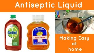 Antiseptic liquid making like Dettol  savlon types [upl. by Knorring296]