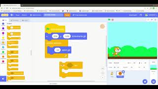 Scratch İle Zıplama Oyunu Yapımı [upl. by Nikkie]