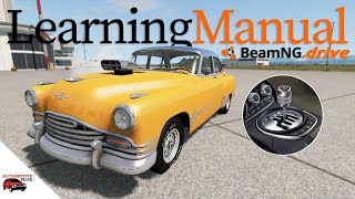 Learning to drive a manual transmission in BeamNGdrive [upl. by Morehouse933]